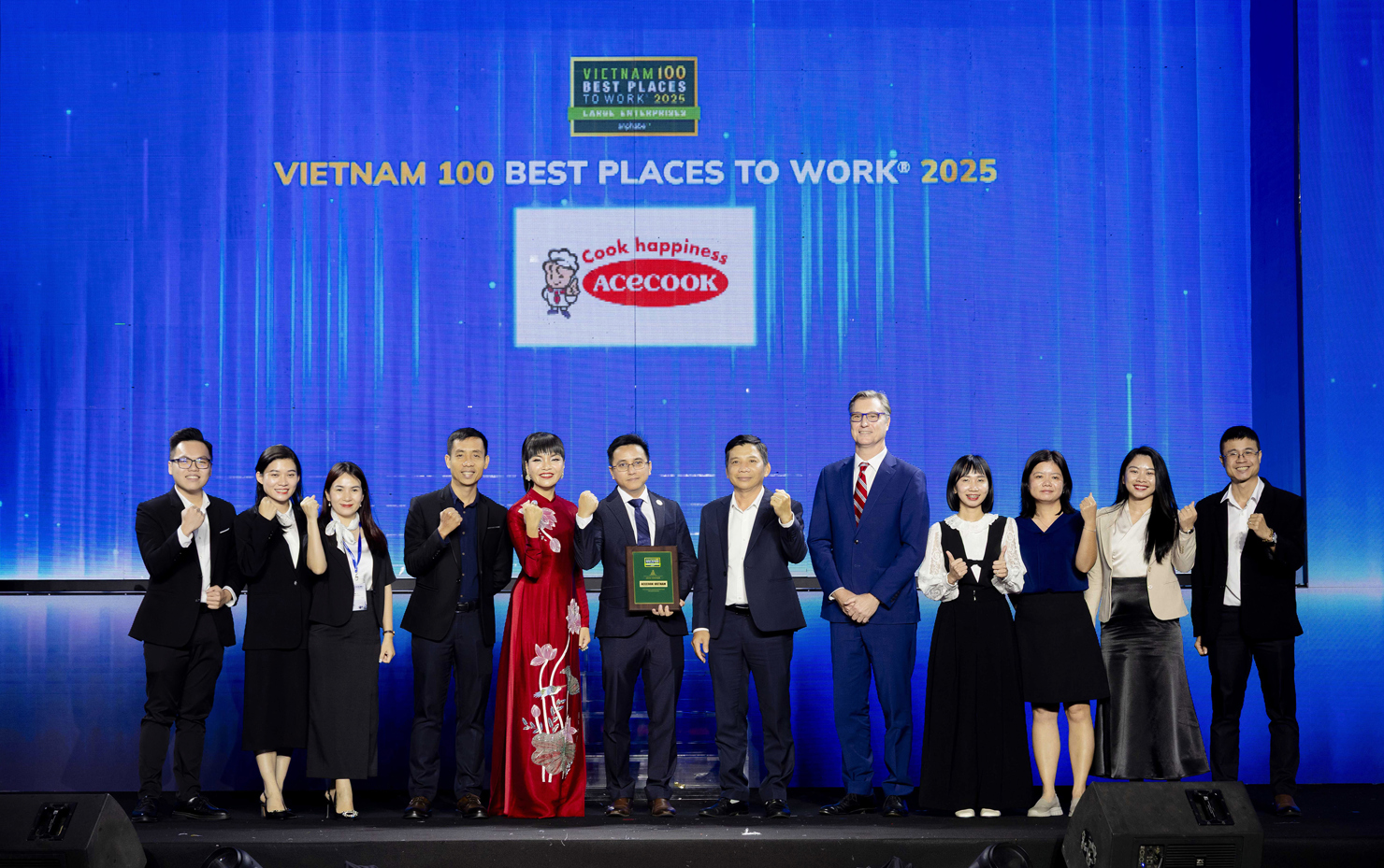 Acecook Việt Nam Nhận giải thưởng “Nơi làm việc tốt nhất Việt Nam” năm 2025.