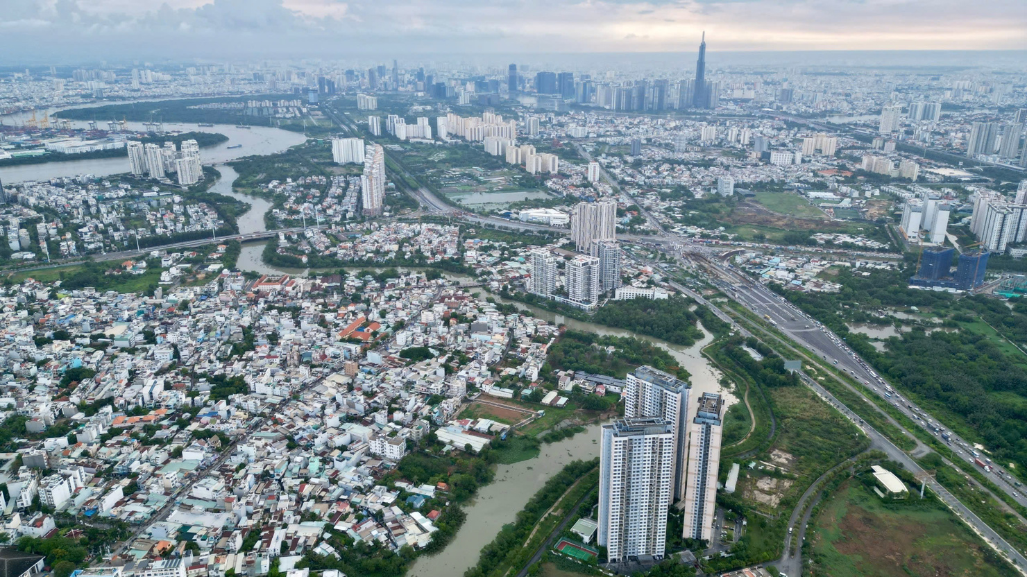 Địa giới hành chính TP. Hồ Chí Minh được mở rộng hứa hẹn tạo sức bật cho thị trường nhà đất. Ảnh minh họa