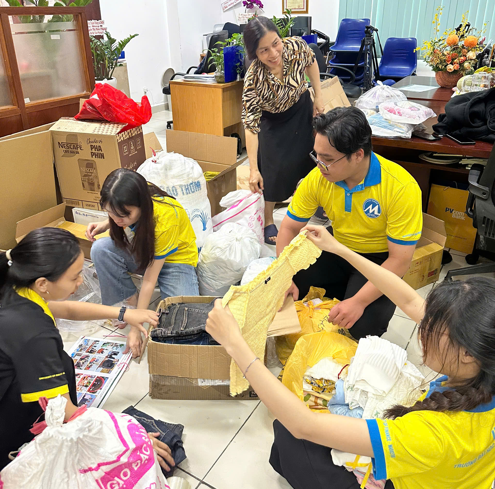 Trường Đại học Tài chính - Marketing hỗ trợ giảm học phí cho sinh viên thuộc các địa phương bị ảnh hưởng mưa lũ