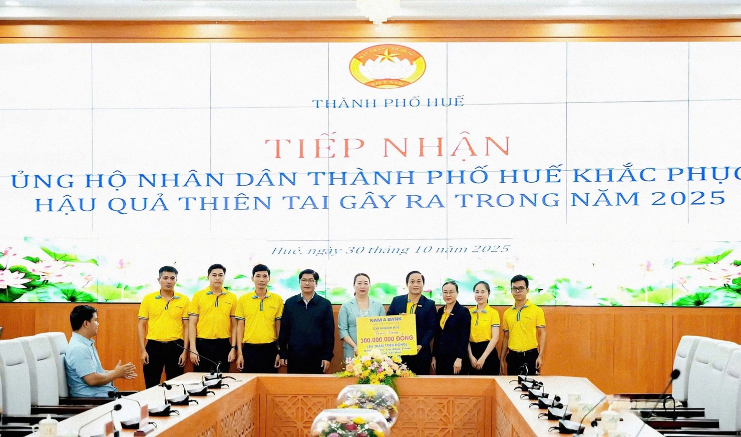 Trách nhiệm xã hội luôn song hành cùng hoạt động kinh doanh của Nam A Bank. Ảnh: NAB