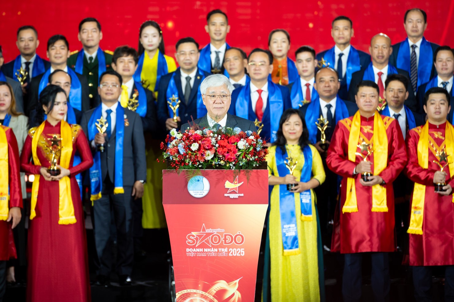 Phó Chủ tịch Thường trực Quốc hội Đỗ Văn Chiến phát biểu tại buổi lễ. Ảnh: BTC