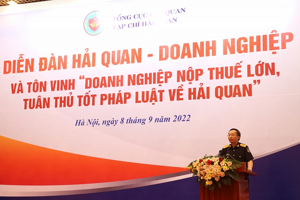 Khai mạc Diễn đàn Hải quan- Doanh nghiệp và Tôn vinh “Doanh nghiệp nộp thuế lớn, tuân thủ tốt pháp luật về Hải quan”