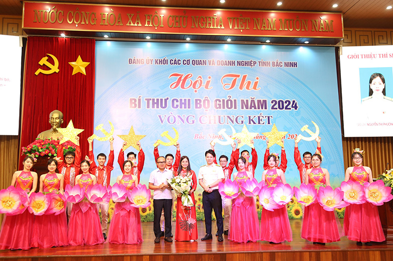dang bo cuc thue tinh bac ninh dat giai nhat vong chung ket bi thu chi bo gioi