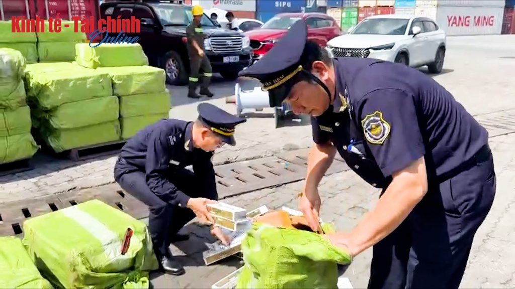 VIDEO: Bắt giữ nhiều vụ buôn lậu thuốc lá với hơn 1,3 triệu bao, trị giá hơn 65 tỷ đồng
