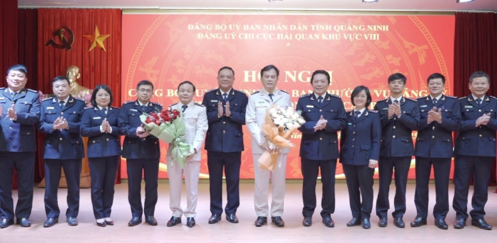 VIDEO: Bổ nhiệm Phó Bí thư Đảng ủy Hải quan khu vực VIII