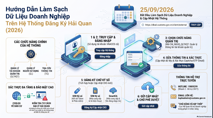 VIDEO: Hải quan làm sạch dữ liệu doanh nghiệp từ ngày 25/9