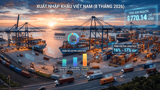 giai bai toan chi phi logistics coi troi bien loi nhuan cho hang xuat khau viet