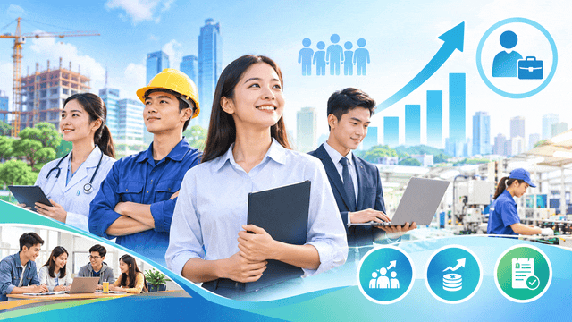 PODCAST: Thị trường lao động 9 tháng năm 2026 tiếp tục khởi sắc