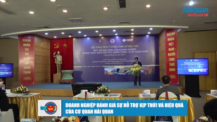 Doanh nghiệp đánh giá sự hỗ trợ của cơ quan Hải quan là kịp thời và hiệu quả